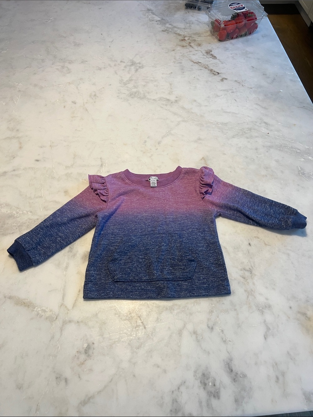Splendid Purple Ombré Sweatshirt 12-18M